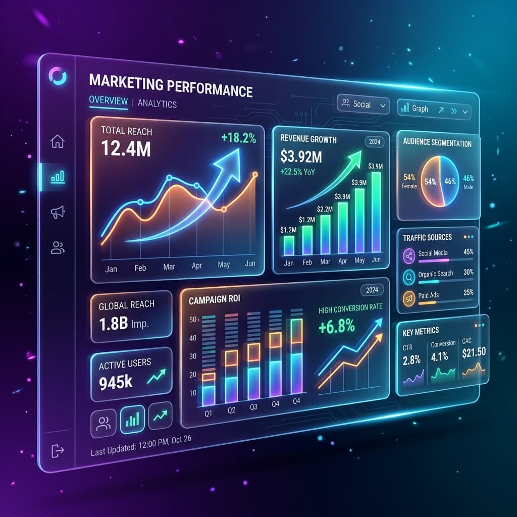 Appfiz Marketing Performance Dashboard